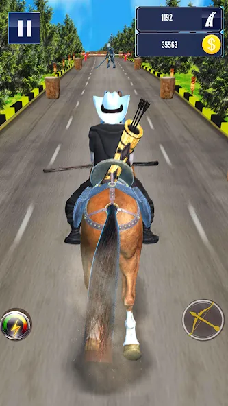 Cowboy Horse Run  [МОД Menu] Screenshot 2