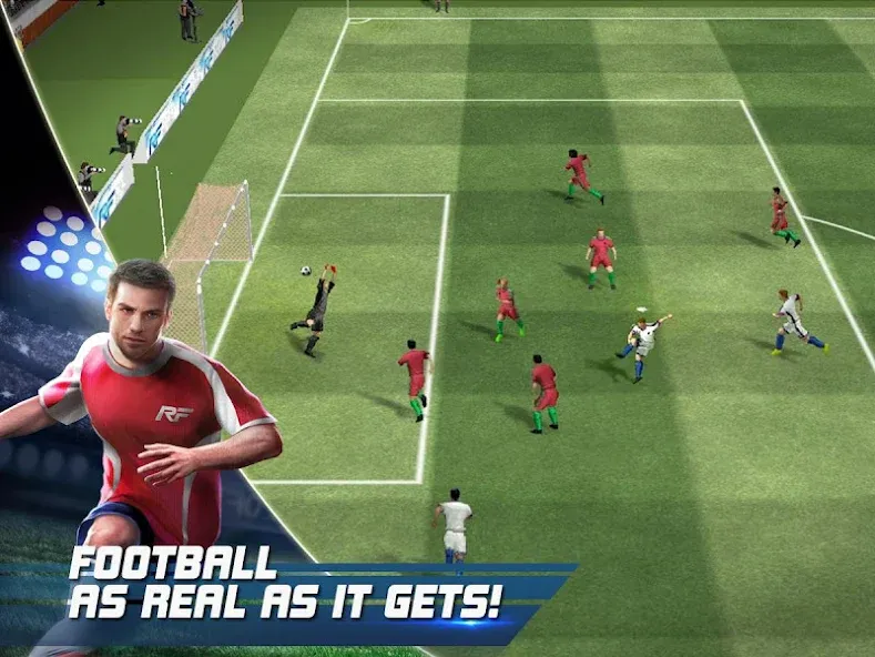 Real Football (Реал Футбол)  [МОД Menu] Screenshot 1