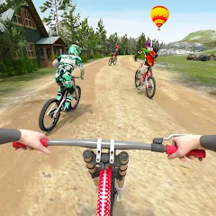 Скачать взломанную BMX Rider: Cycle Race Game  [МОД Unlocked] - последняя версия apk на Андроид