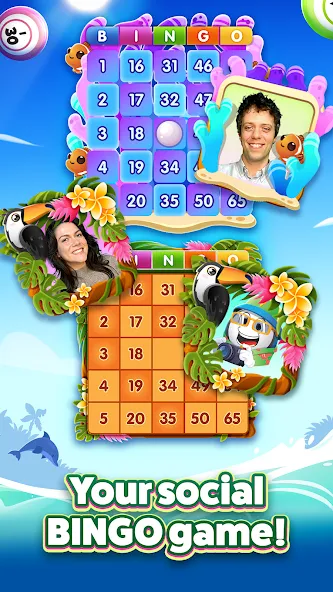 GamePoint Bingo - Bingo games (ГеймПоинт Бинго)  [МОД Бесконечные монеты] Screenshot 1