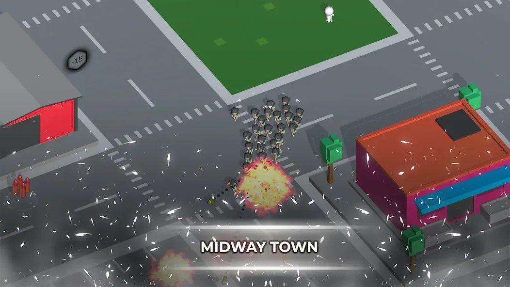 Crowd War - Action Game (Крауд Вар)  [МОД Бесконечные деньги] Screenshot 3