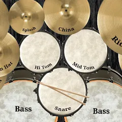 Скачать взлом Drum kit (Drums) free  [МОД Бесконечные деньги] - последняя версия apk на Андроид