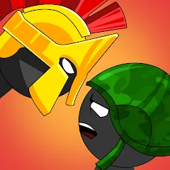 Скачать взлом Stickman History Battle (Стикмен История Битва)  [МОД Unlocked] - полная версия apk на Андроид