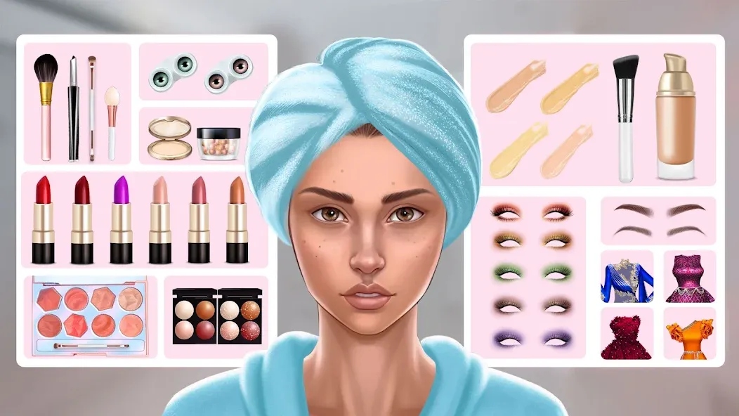 DIY Makeup: Beauty Makeup Game  [МОД Unlocked] Screenshot 4