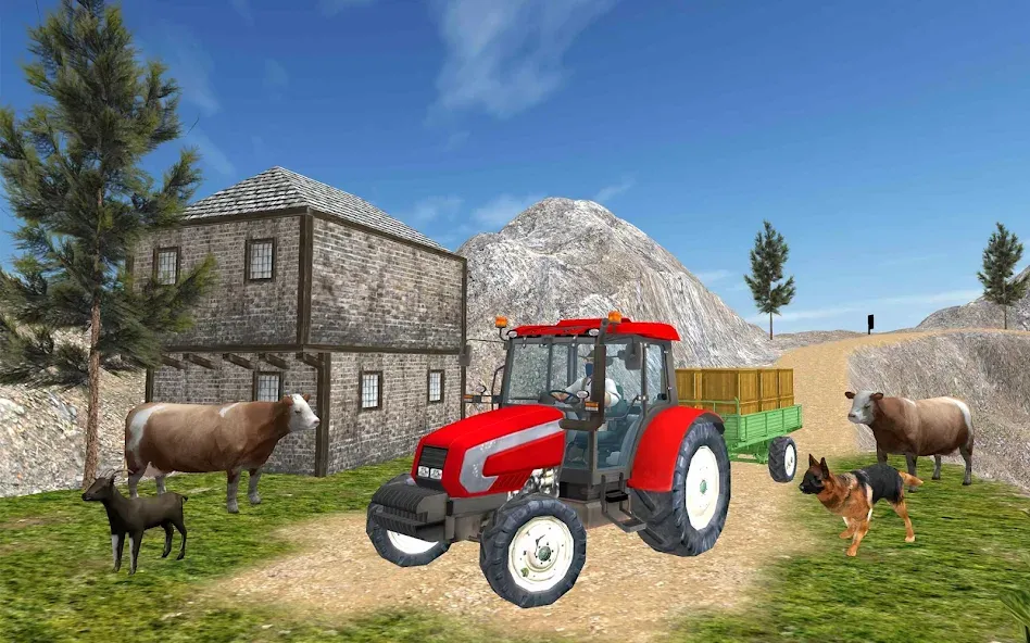 Tractor Driver 3D Farming Sim (Тракторист 3D Симулятор Фермерства)  [МОД Бесконечные монеты] Screenshot 5