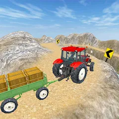 Взломанная Tractor Driver 3D Farming Sim (Тракторист 3D Симулятор Фермерства)  [МОД Бесконечные монеты] - полная версия apk на Андроид