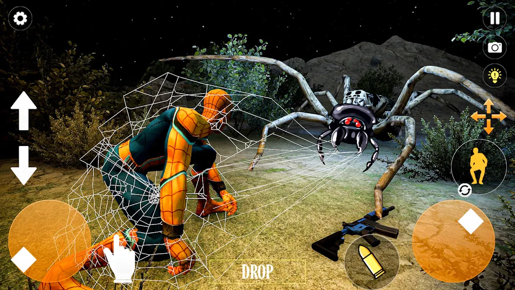 Horror Spider : Scary Train  [МОД Меню] Screenshot 3