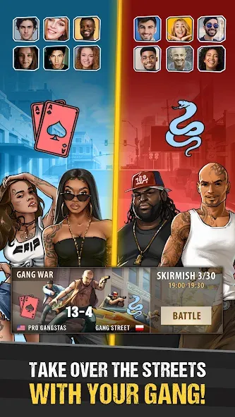 The Gang: Street Mafia Wars (Зэ Гэнг)  [МОД Unlimited Money] Screenshot 3