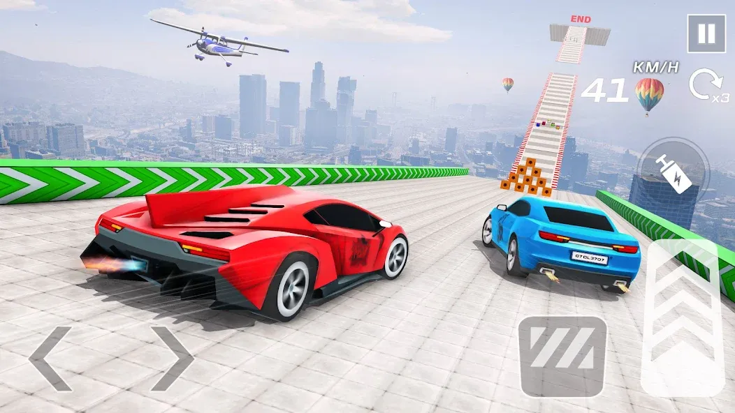 Car Games 3D - GT Car Stunts (ДжиТи Кар Стантс)  [МОД Меню] Screenshot 1