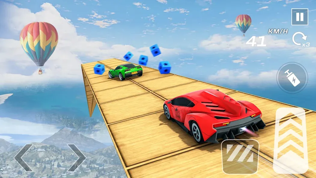 Car Games 3D - GT Car Stunts (ДжиТи Кар Стантс)  [МОД Меню] Screenshot 4