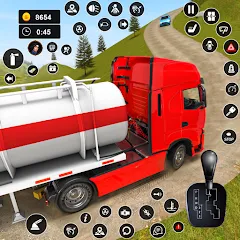 Взломанная Truck Simulator - Truck Games (Трак Симулятор)  [МОД Много денег] - полная версия apk на Андроид