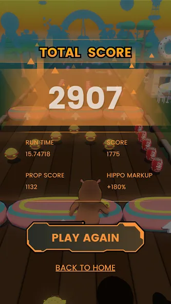 Hippo Dash (Хиппо Дэш)  [МОД Бесконечные монеты] Screenshot 4