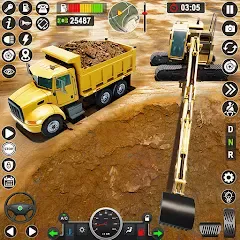 Взлом Construction Games Simulator  [МОД Много денег] - полная версия apk на Андроид