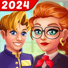 Взломанная Hotel Madness Grand Hotel (Хотел Маднес Гранд Отель)  [МОД Mega Pack] - последняя версия apk на Андроид