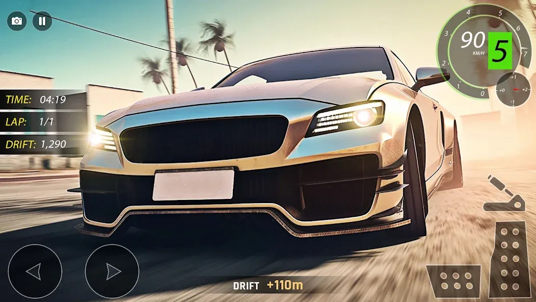 Highway Drifting Racing Games  [МОД Menu] Screenshot 2