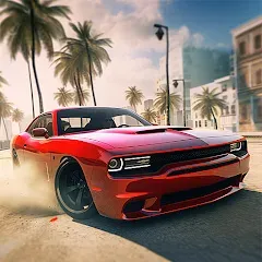 Взломанная Extreme Car Driving: Car Drift  [МОД Menu] - стабильная версия apk на Андроид