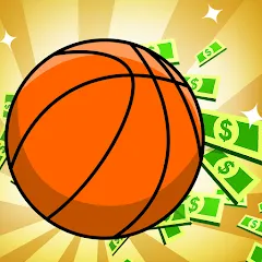 Взломанная Idle Five Basketball tycoon (Айдл Файв Баскетбольный тайкун)  [МОД Много монет] - стабильная версия apk на Андроид