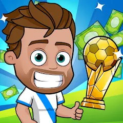 Взломанная Idle Soccer Story - Tycoon RPG (Айдл Соккер Стори)  [МОД Menu] - стабильная версия apk на Андроид