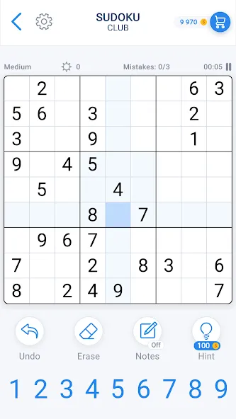 Sudoku Game - Daily Puzzles  [МОД Все открыто] Screenshot 3