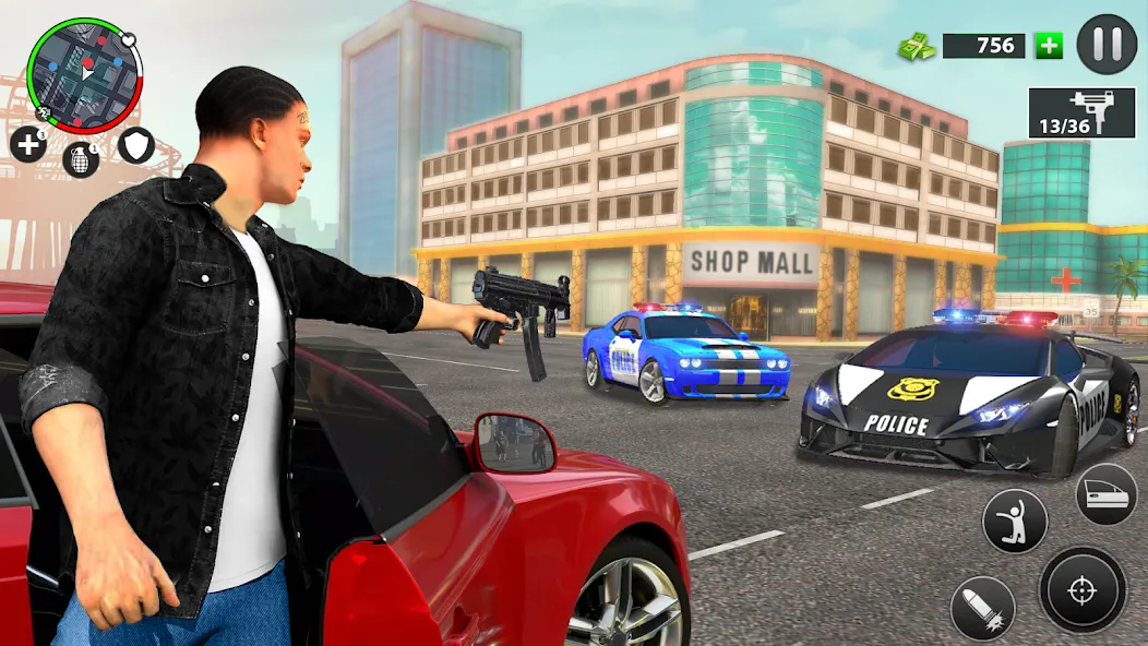 Real Grand Gangster Crime City (Реал Гранд Гангстер Крайм Сити)  [МОД Mega Pack] Screenshot 5