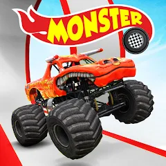 Скачать взлом Monster Truck Crush (Монстр Трак Стант)  [МОД Menu] - полная версия apk на Андроид