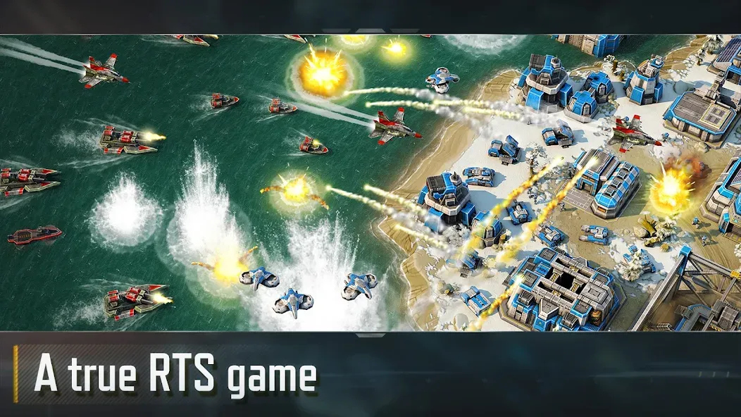 Art of War 3:RTS strategy game (Арт оф Вар 3)  [МОД Menu] Screenshot 1