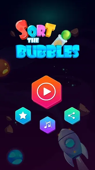 Ball Sort - Bubble Sort Puzzle (Болл Сорт)  [МОД Menu] Screenshot 1