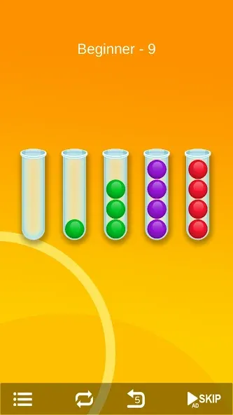 Ball Sort - Bubble Sort Puzzle (Болл Сорт)  [МОД Menu] Screenshot 4