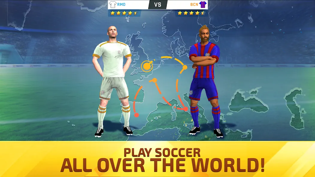 Soccer Star 24 Top Leagues (Футбольная звезда 23 Топ Лиги)  [МОД Бесконечные монеты] Screenshot 5