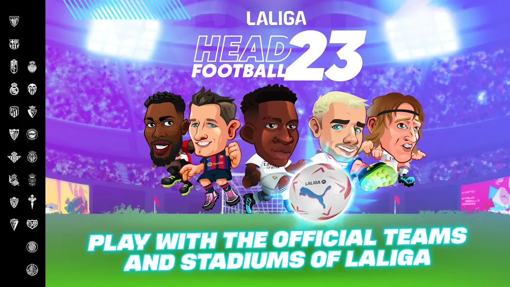 LALIGA Head Football 23 SOCCER (Хед Футбол)  [МОД Меню] Screenshot 1