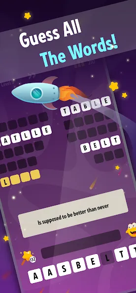 Word Riddles: Guess & Learn  [МОД Меню] Screenshot 1