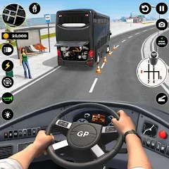 Взломанная Bus Simulator : 3D Bus Games (Бас Драйвинг Симулятор ПВП Игра)  [МОД Много монет] - полная версия apk на Андроид