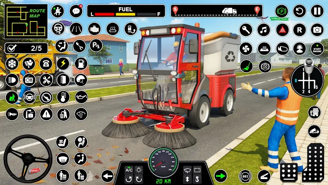 Truck Driving Games Truck Game (Трак Драйвинг игры Трак игра)  [МОД Все открыто] Screenshot 5