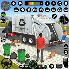 Скачать взломанную Truck Driving Games Truck Game (Трак Драйвинг игры Трак игра)  [МОД Все открыто] - последняя версия apk на Андроид