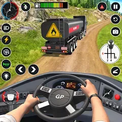 Взлом Oil Truck Games: Driving Games  [МОД Много монет] - стабильная версия apk на Андроид