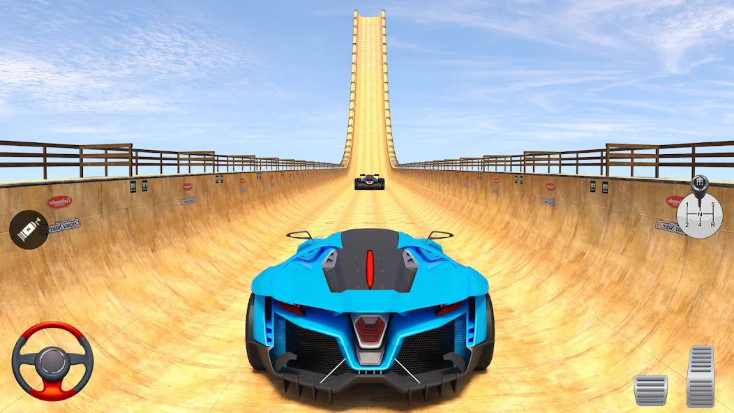 Superhero Car: Mega Ramp Games (Рамп Кар Гейм)  [МОД Unlimited Money] Screenshot 4