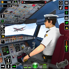 Взлом Airplane Flight Simulator 2023  [МОД Бесконечные монеты] - полная версия apk на Андроид