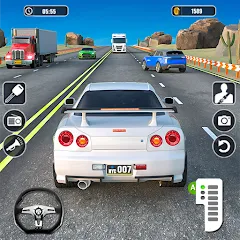 Взлом Real Highway Car Racing Games  [МОД Бесконечные монеты] - стабильная версия apk на Андроид