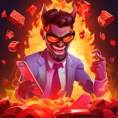 Скачать взломанную Hell: Idle Evil Tycoon Sim (Хелл)  [МОД Все открыто] - полная версия apk на Андроид