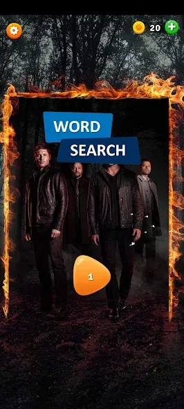 Supernatural Word Search (упернатуральный поиск слов)  [МОД Много денег] Screenshot 1