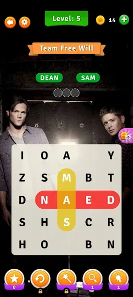 Supernatural Word Search (упернатуральный поиск слов)  [МОД Много денег] Screenshot 3