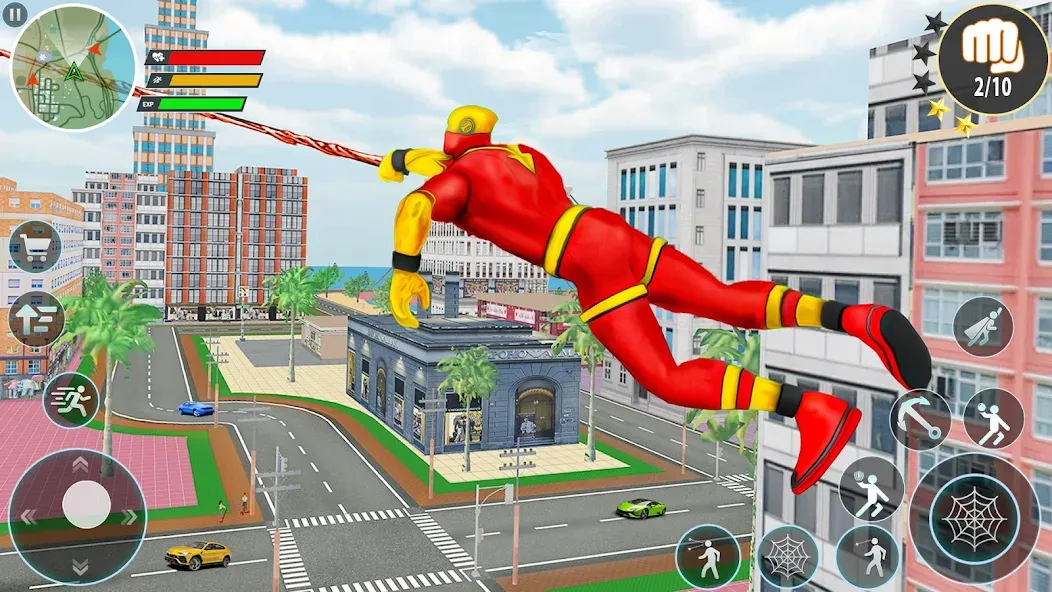 Rope Hero Spider Fighting Game  [МОД Все открыто] Screenshot 3