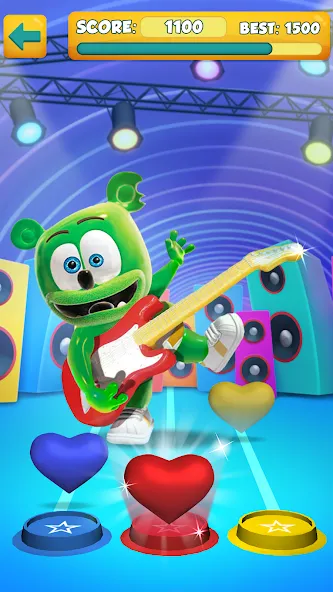 Talking Gummy Bear Kids Games  [МОД Menu] Screenshot 3