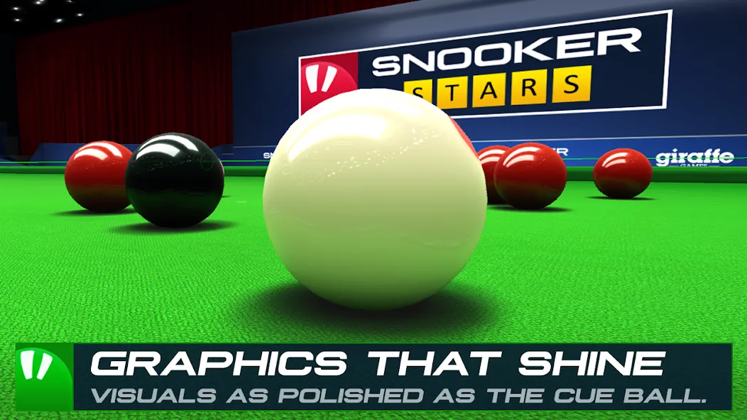 Snooker Stars - 3D Online Spor (Снукер Старс)  [МОД Все открыто] Screenshot 3