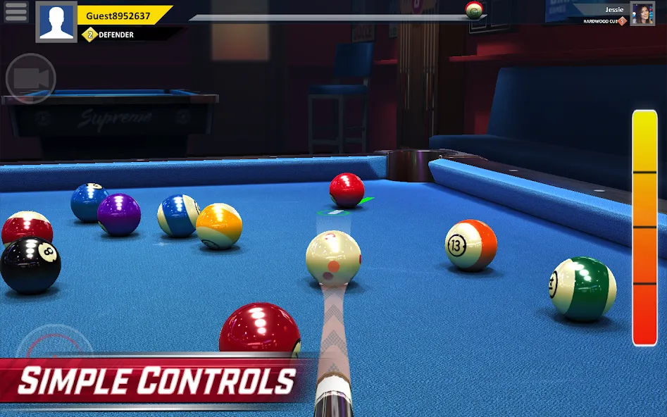 Pool Stars - 3D Online Multipl (Пул Старс)  [МОД Бесконечные монеты] Screenshot 2