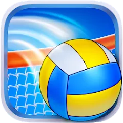 Взломанная Volleyball Champions 3D - Onli  [МОД Unlocked] - стабильная версия apk на Андроид