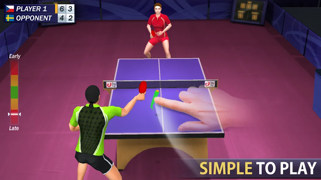 Table Tennis  [МОД Бесконечные деньги] Screenshot 1