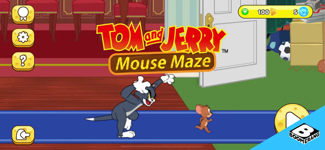 Tom & Jerry: Mouse Maze  [МОД Menu] Screenshot 1