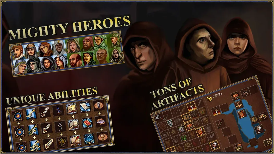 Heroes 3 of Might: Magic TD  [МОД Все открыто] Screenshot 4