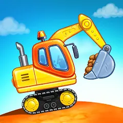 Взлом Kids truck games Build a house  [МОД Бесконечные деньги] - полная версия apk на Андроид